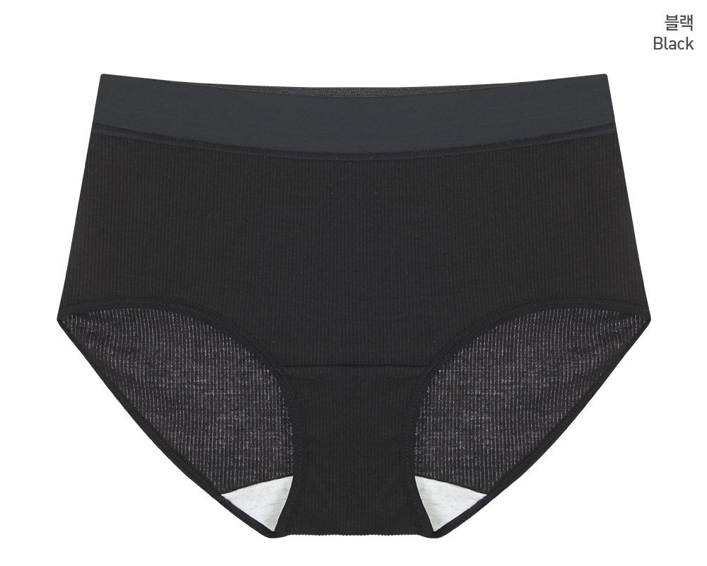 💕5매세트/요일팬티💕 여성 골지 면스판 소프트 팬티 압박 없는 5color 데일리 면팬티 상세 이미지 15